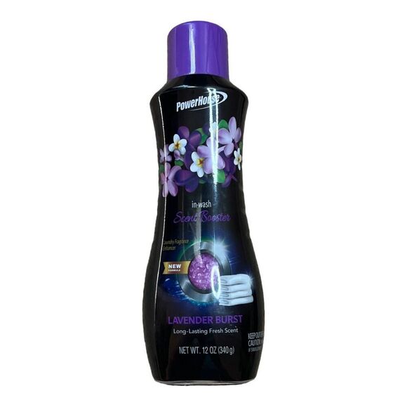 Powerhouse Crystal Lavender In Wash Laundry Scent Booster Clean Fresh 12oz NEW - Picture 1 of 4